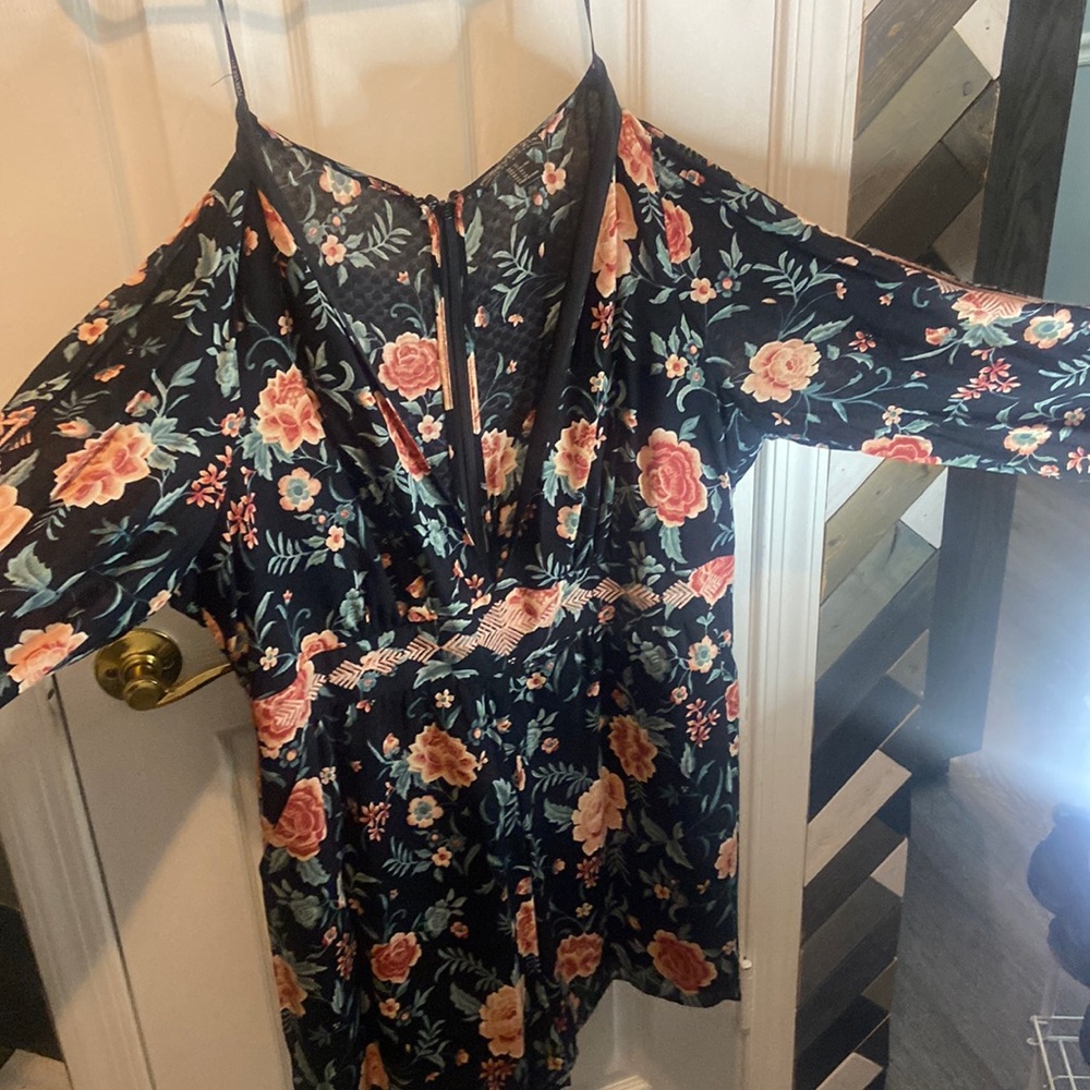 Forever21 floral romper